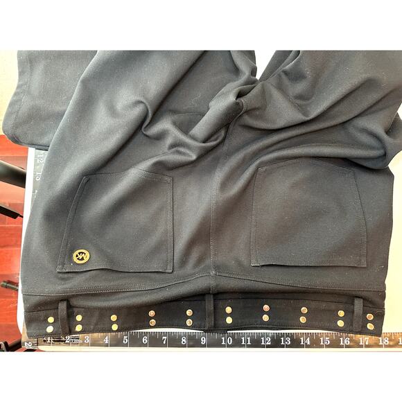 Michael Kors Women’s Black Dress Pants Size 12 Stretch Mid-Rise Straight Leg - Picture 10 of 11